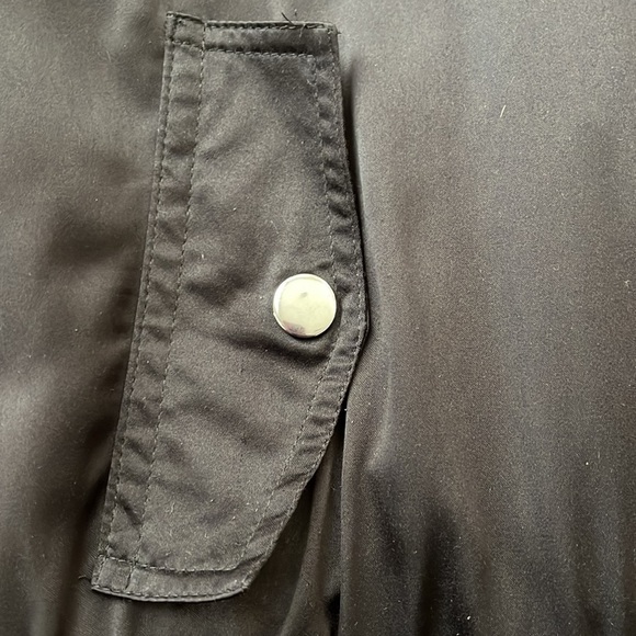 Zara Basic Collection Crop Bomber jacket Size S - Picture 8 of 12